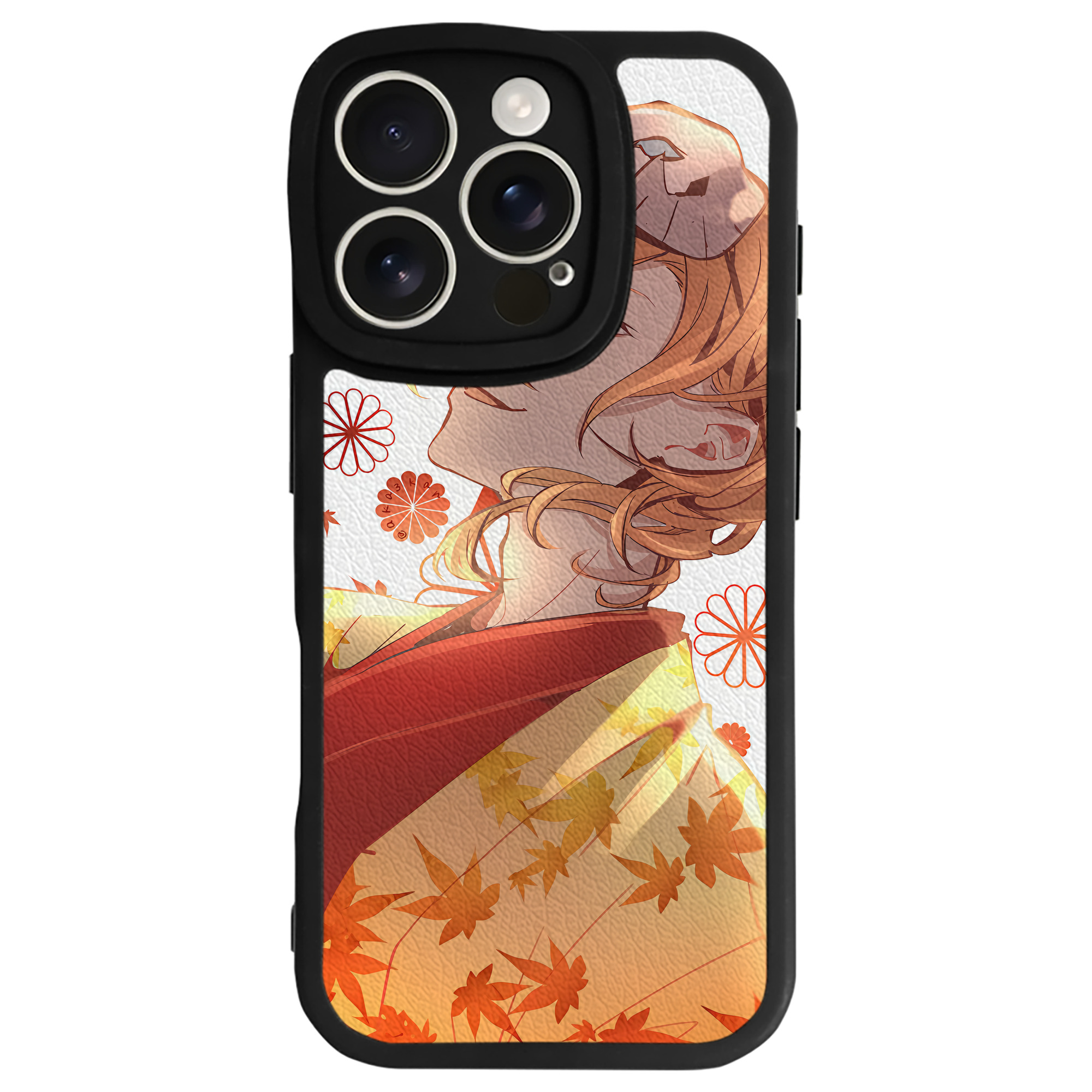（画像用） 文豪ストレイドッグス Bungo Stray Dogs 【iPhone 16シリーズ対応】シリコンスマホケース（レザー調） 材質：シリコン
